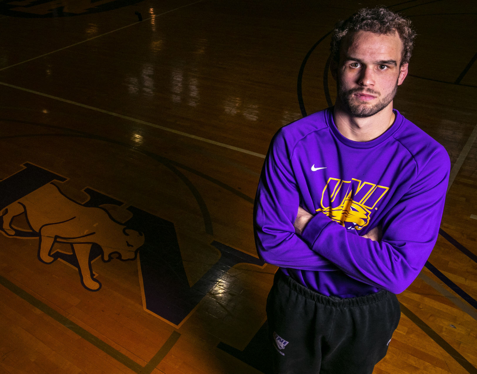 UNI Wrestling Media Day 3